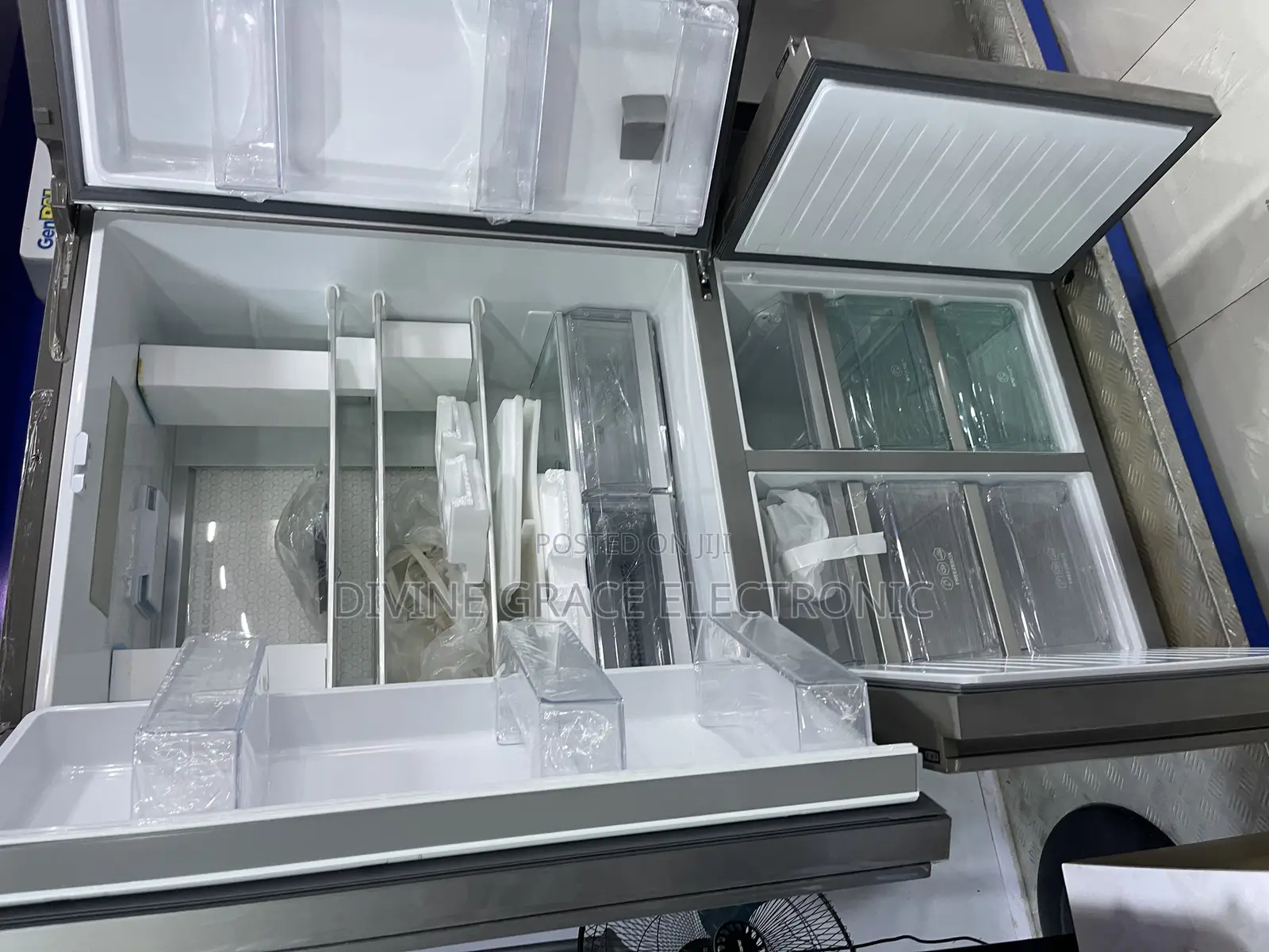 HTF 610 Dm7 R6 Side by Side Inverter Refrigerator