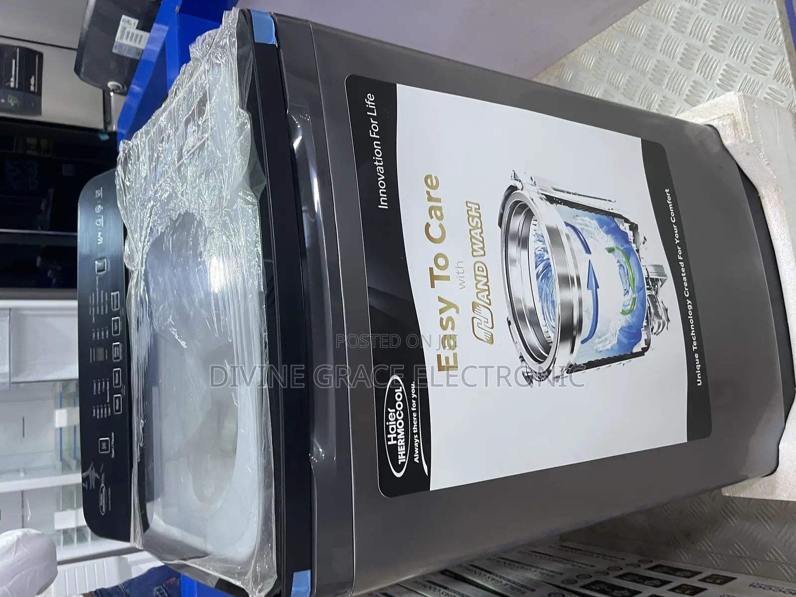 16kg Wash/Spin Haier Thermocool Washing Machine