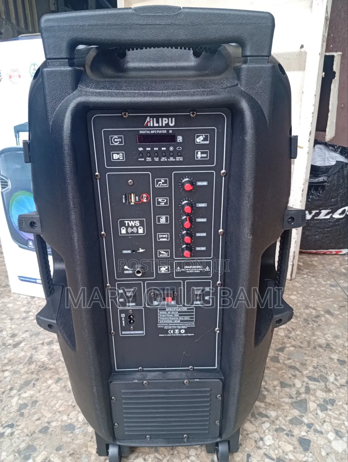 Gbedu Speaker Sp-3511d