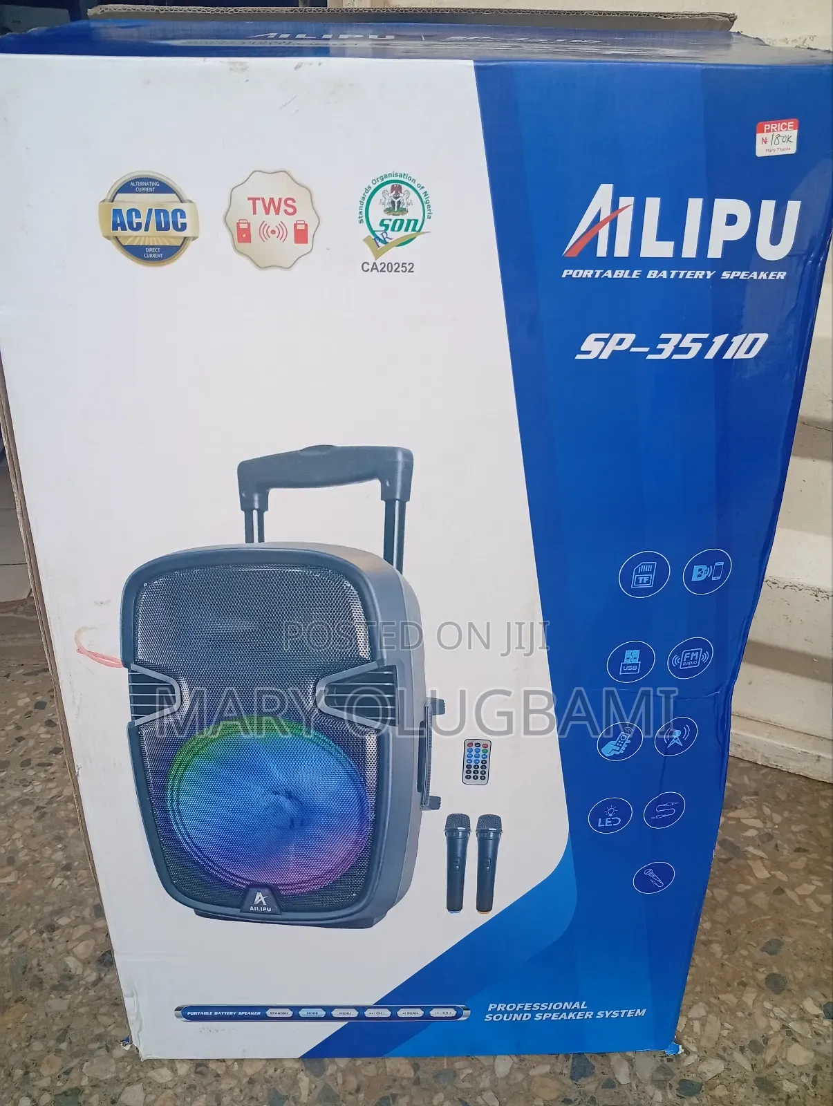 Gbedu Speaker Sp-3511d