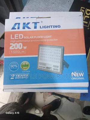 200w Akt Solar Flood Light 100% Efficiency and Strong
