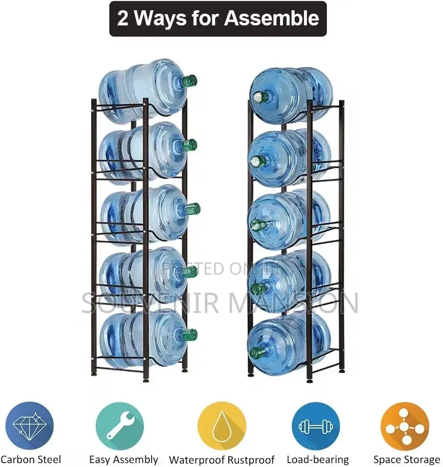 5 Layer Water Dispenser Rack
