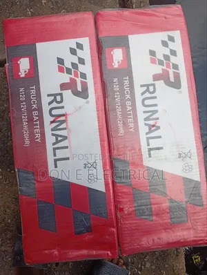 120amh 12v Truck Generator Battery Runall