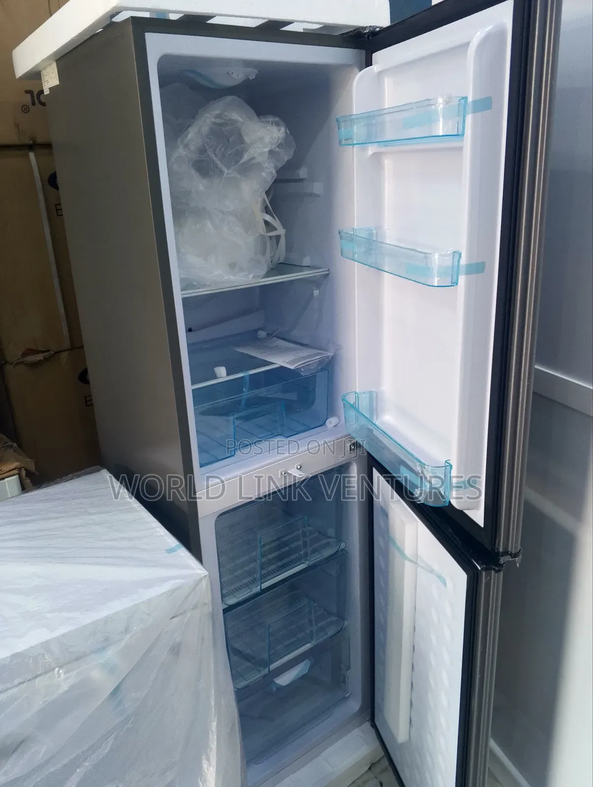 Tekno Cool Standing Double Door Fridge 350liters