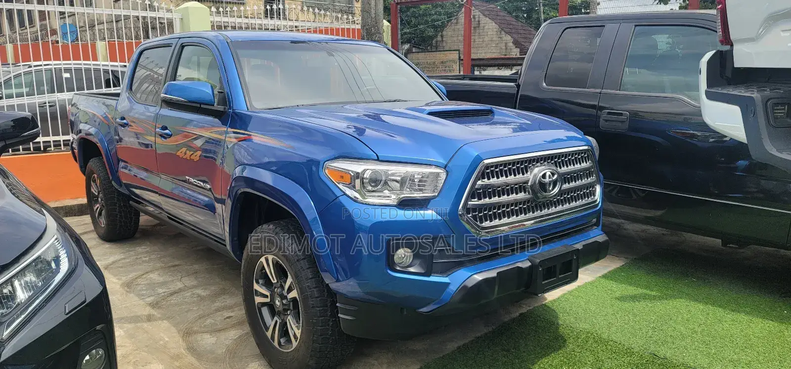 Toyota Tacoma Limited 2017 Blue