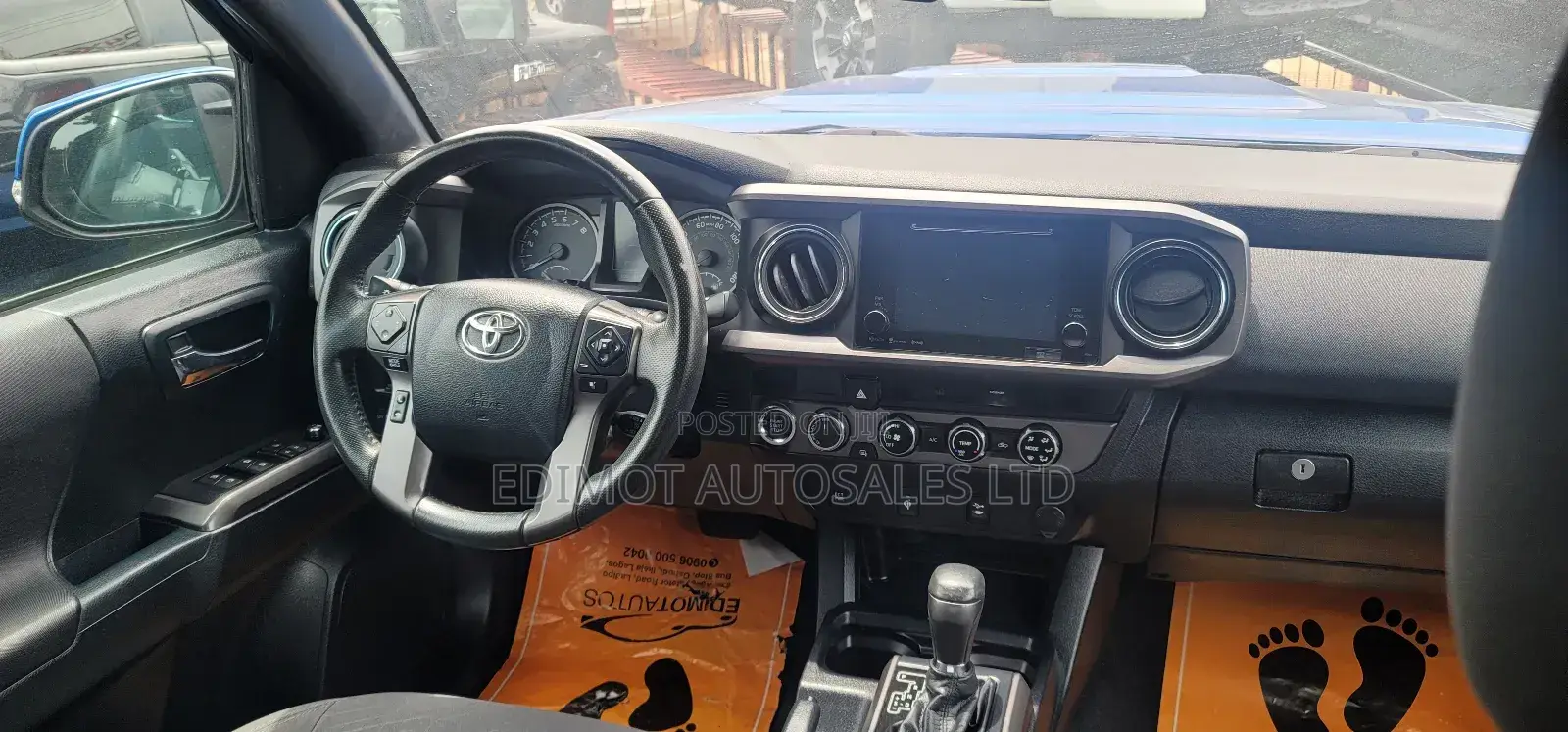 Toyota Tacoma Limited 2017 Blue