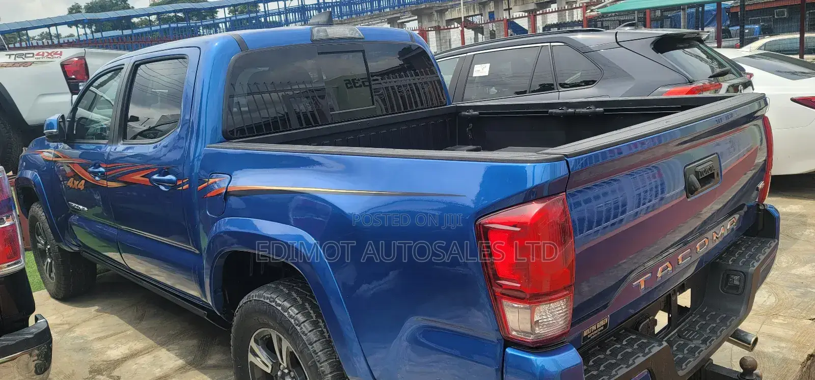 Toyota Tacoma Limited 2017 Blue