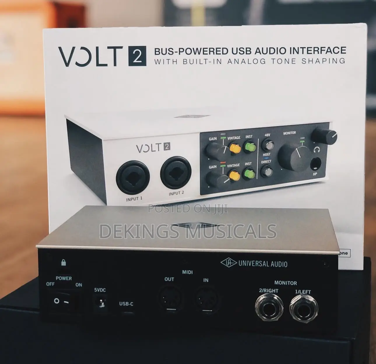 Universal Audio Volt 2 2‐In/2‐Out Usb‐C Audio Interface