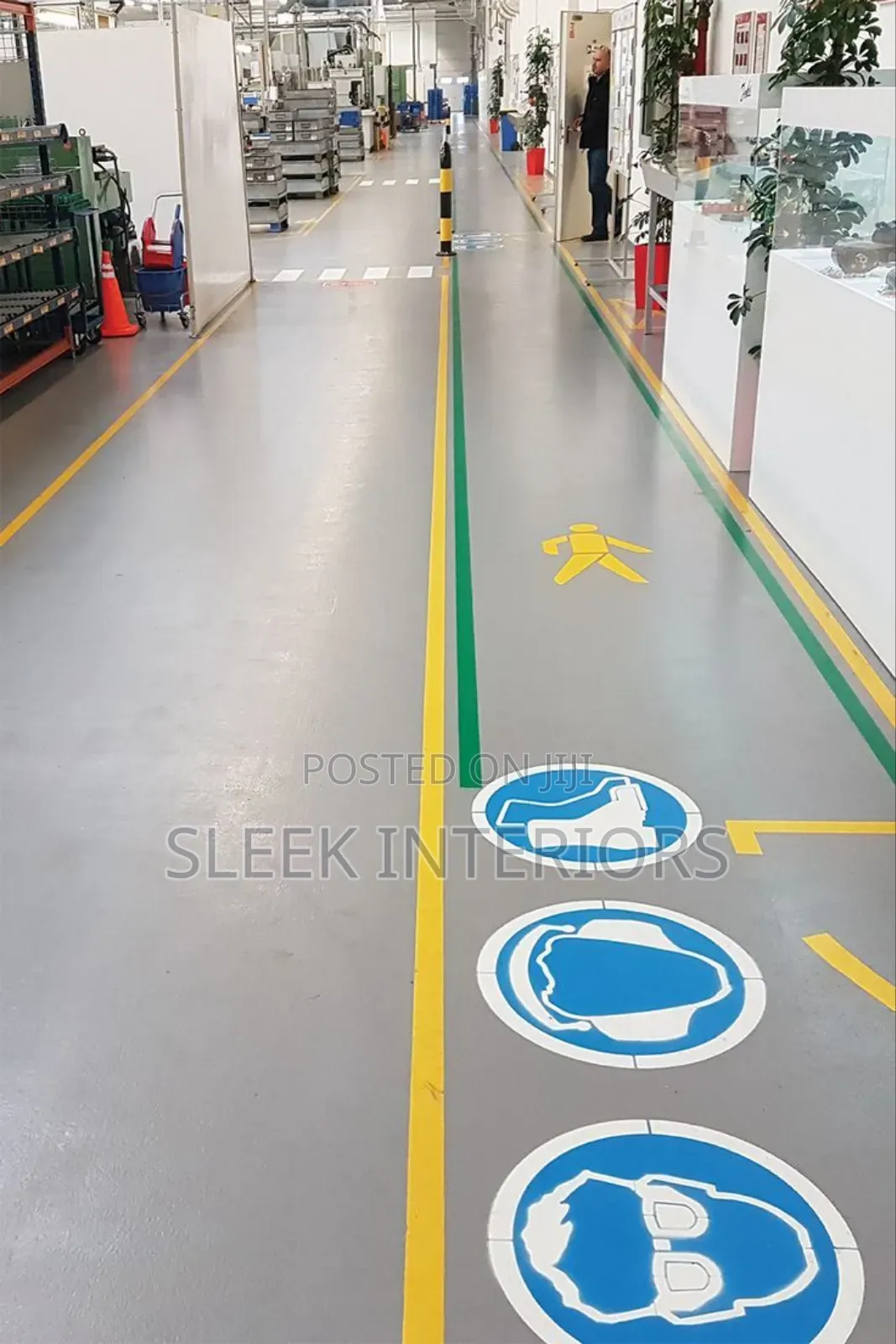 Forklift Epoxy Floor