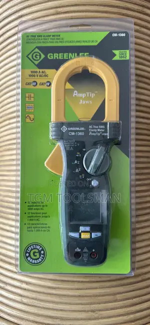 Clamp Meter Rms, 1000v, 1000a