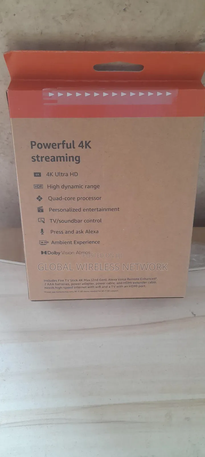 Amazon Fire Tv Stick 4k Max Streaming Device