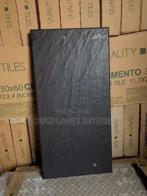 Spanish Floor Tiles Black Matt