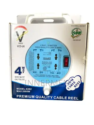 Extension Socket With Cable Reel