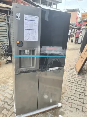 New Lg Inverter Side By Side Knock Knock Refrigerator