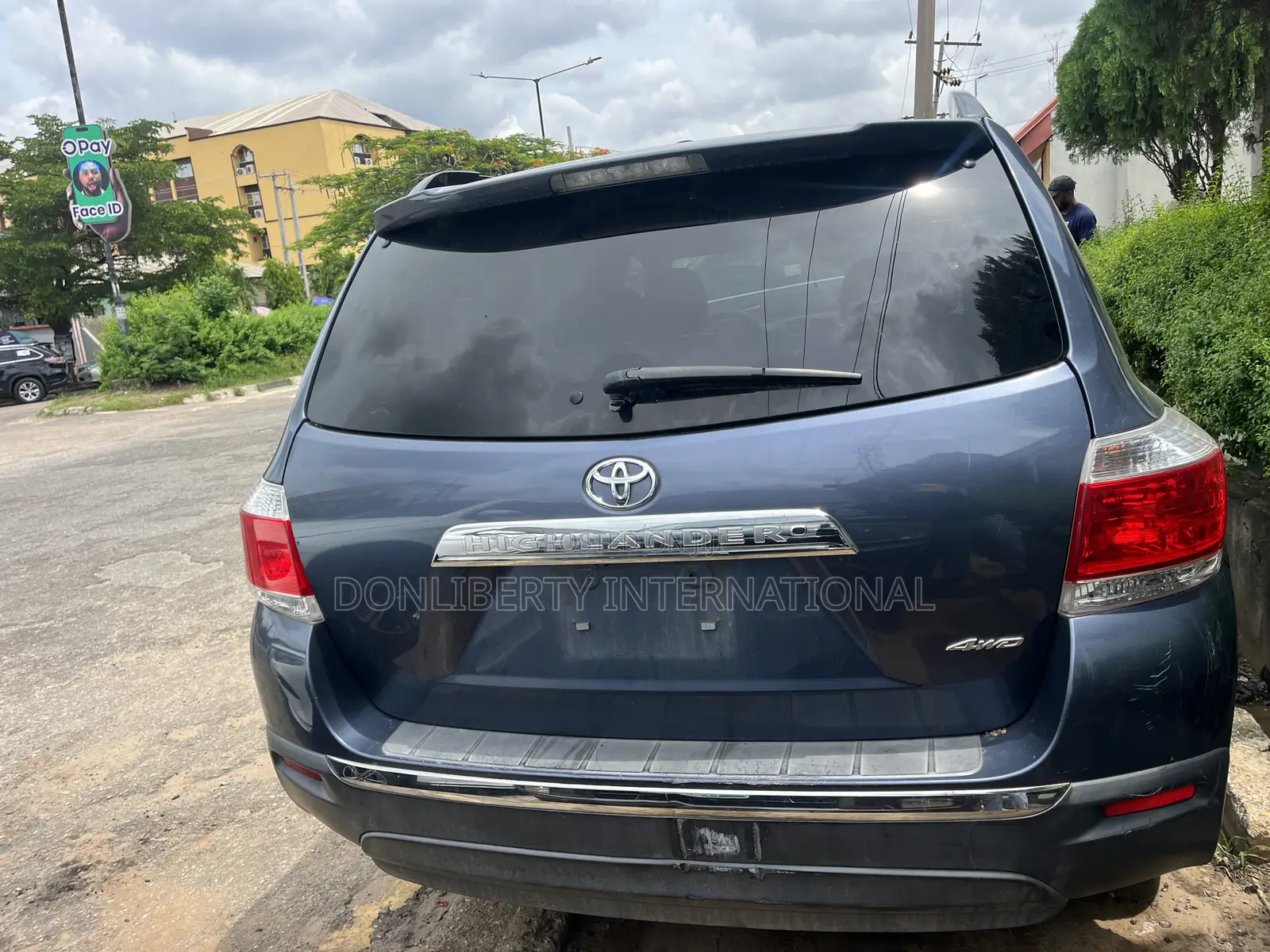 Toyota Highlander 2012 Blue