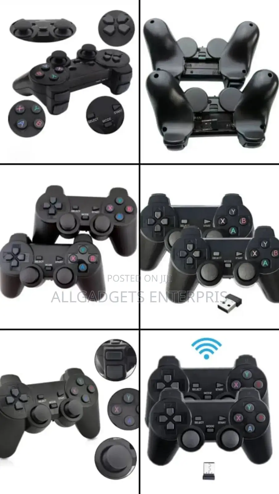 Double Controller Wireless Gamepad