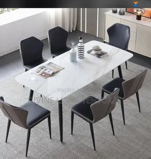 Marble Top Dining Set