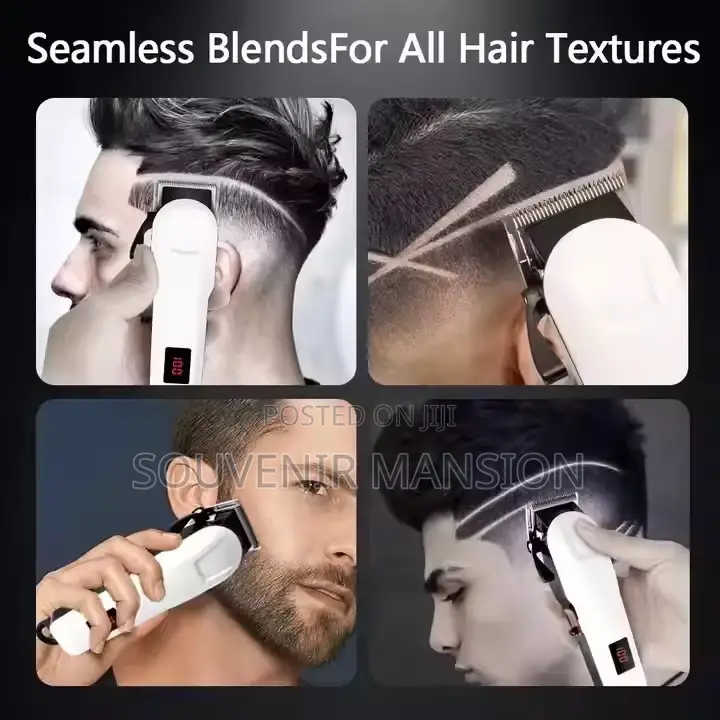 Professional Hair Clippers With Timer