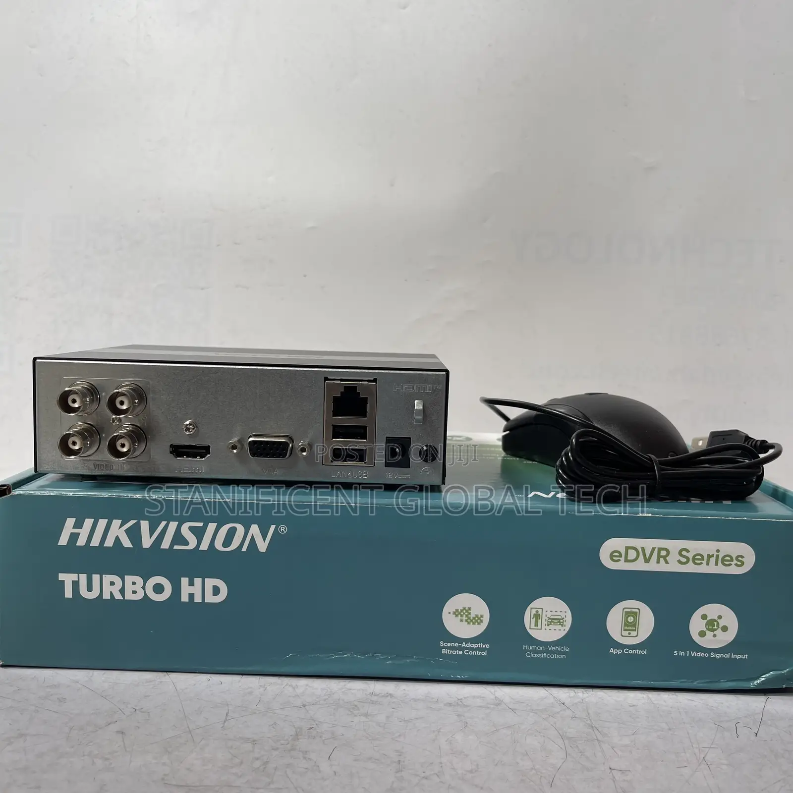 Hikvision 2mp 4ch Audio E-dvr (With Inbuilt 300gb Ssd)
