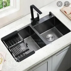 Hand Made Water Sink Black