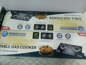 Haier Thermocool Tec 2 Burner Glass Top Table Cooker