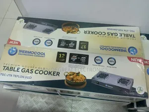 Haier Thermocool Tec 2 Burner Teflon Table Gas Cooker