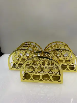 Setvi Quality Gold Serviette Holder