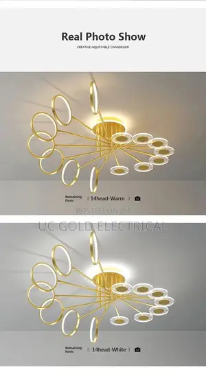 Luxury Chandelier Led Modern Simple Atmosphere Living Room