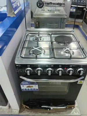 Haier Thermocool 60*60cm 3 Gas1 Electric Standinggas Cooker