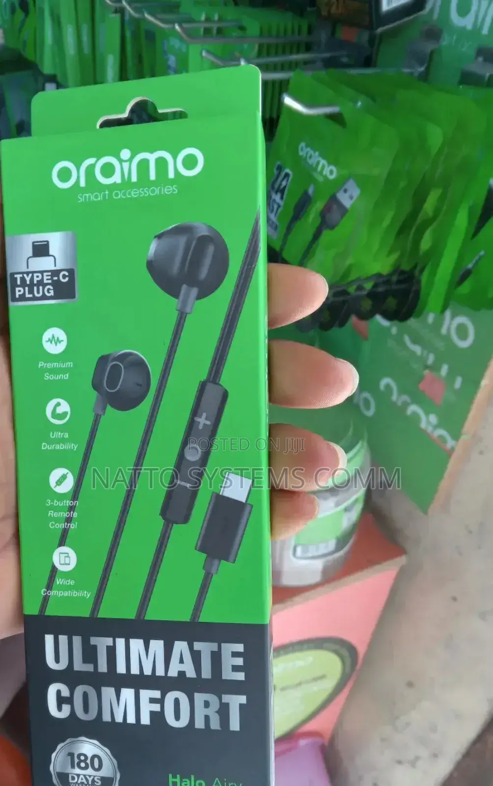 Oraimo Earphone Type-C Plug
