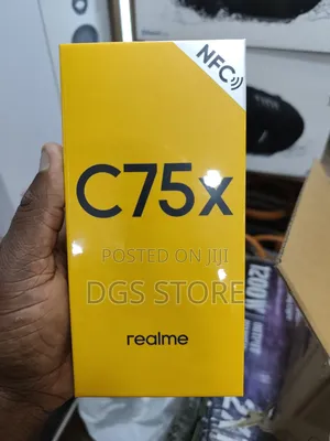New Realme C75 256 GB Black
