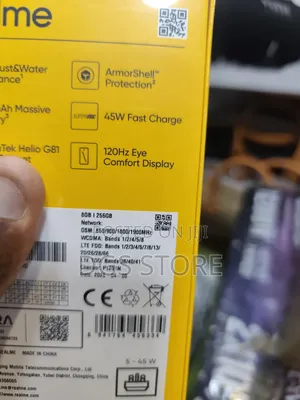 New Realme C75 256 GB Black