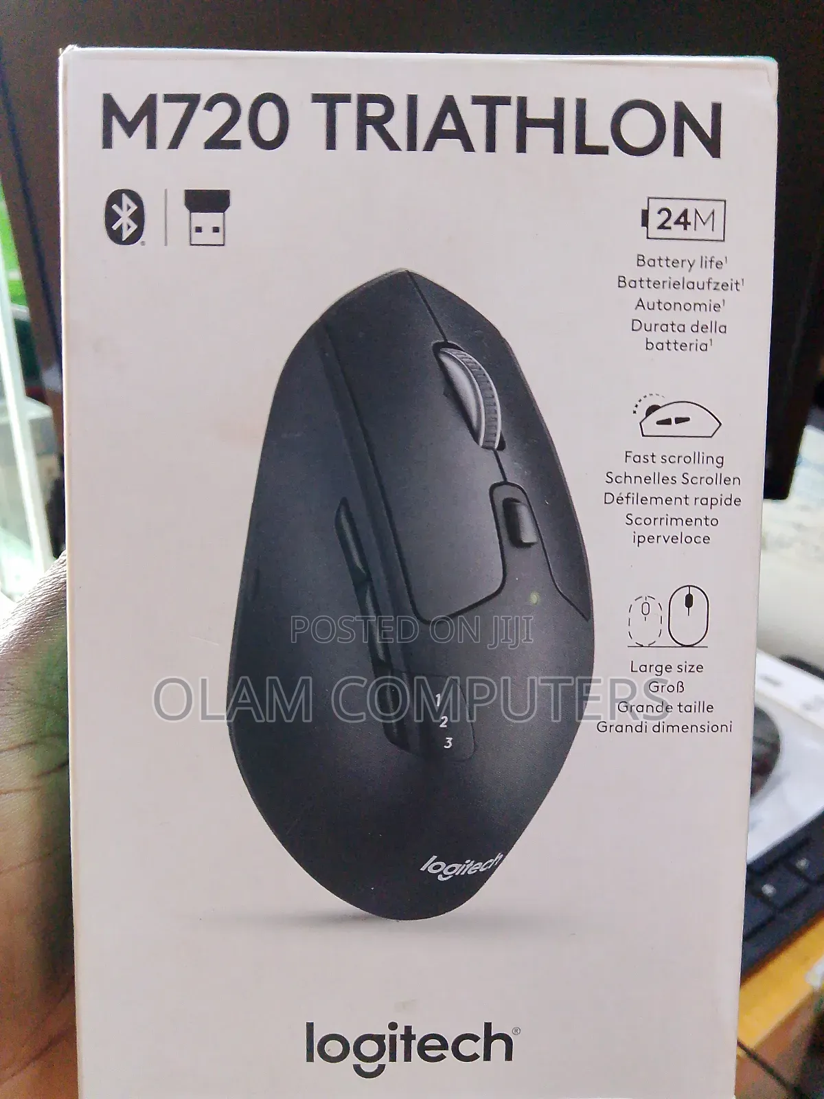 Logitech M720 Triathlon Mouse