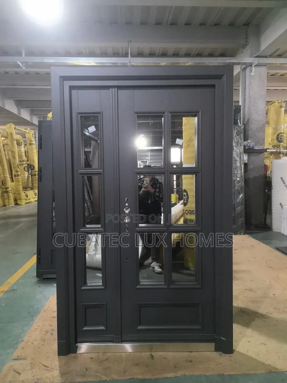4ft Quality Copper Glass Door