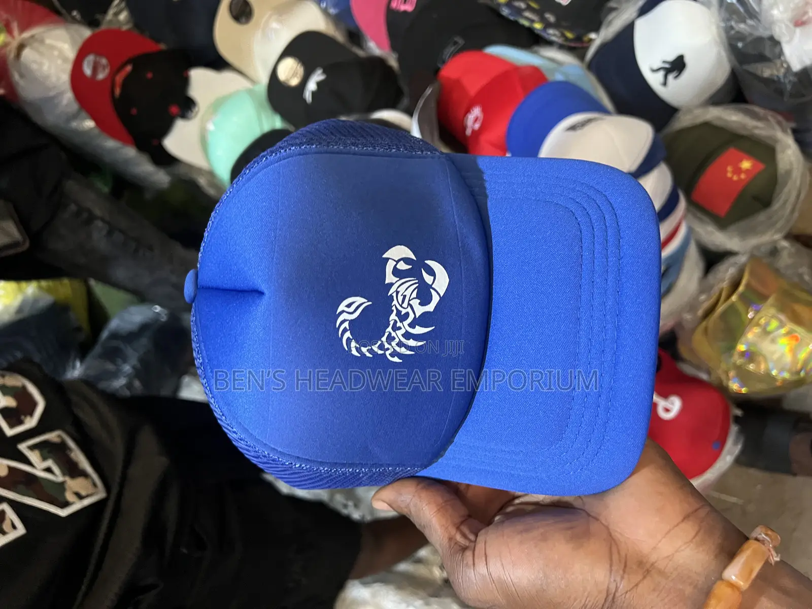 Designs Trucker Cap or Net Cap