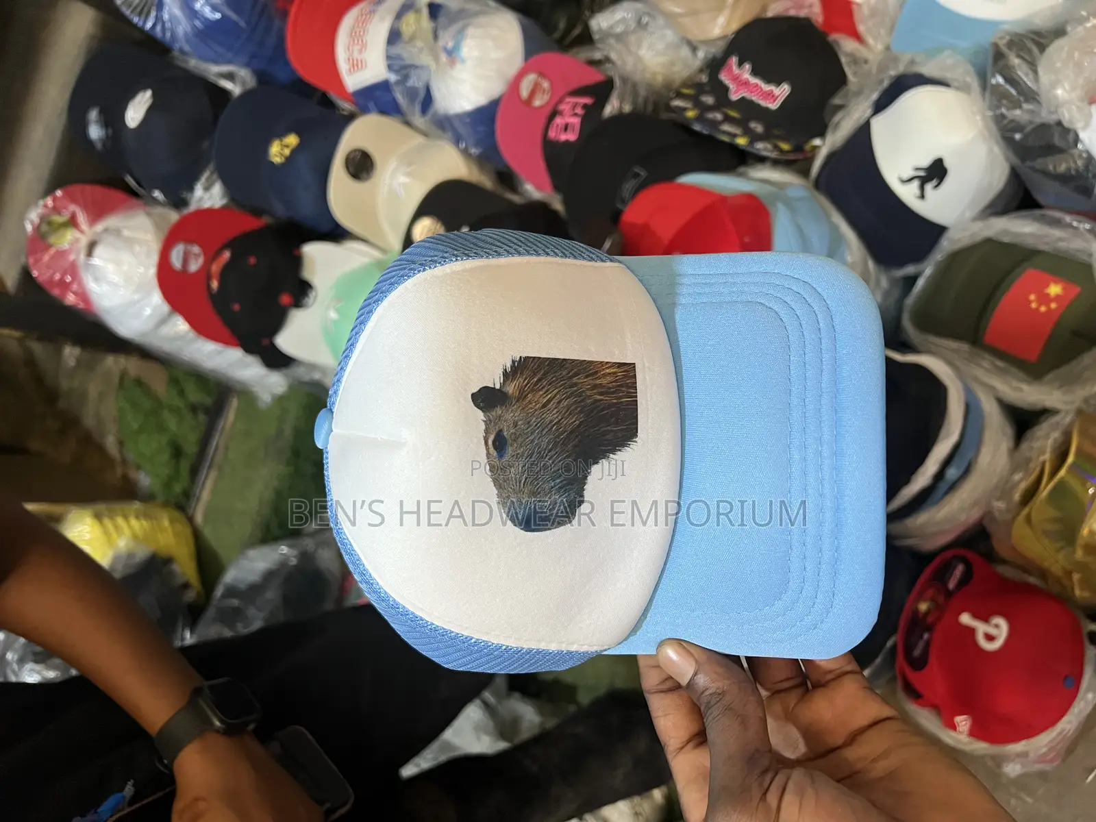 Designs Trucker Cap or Net Cap