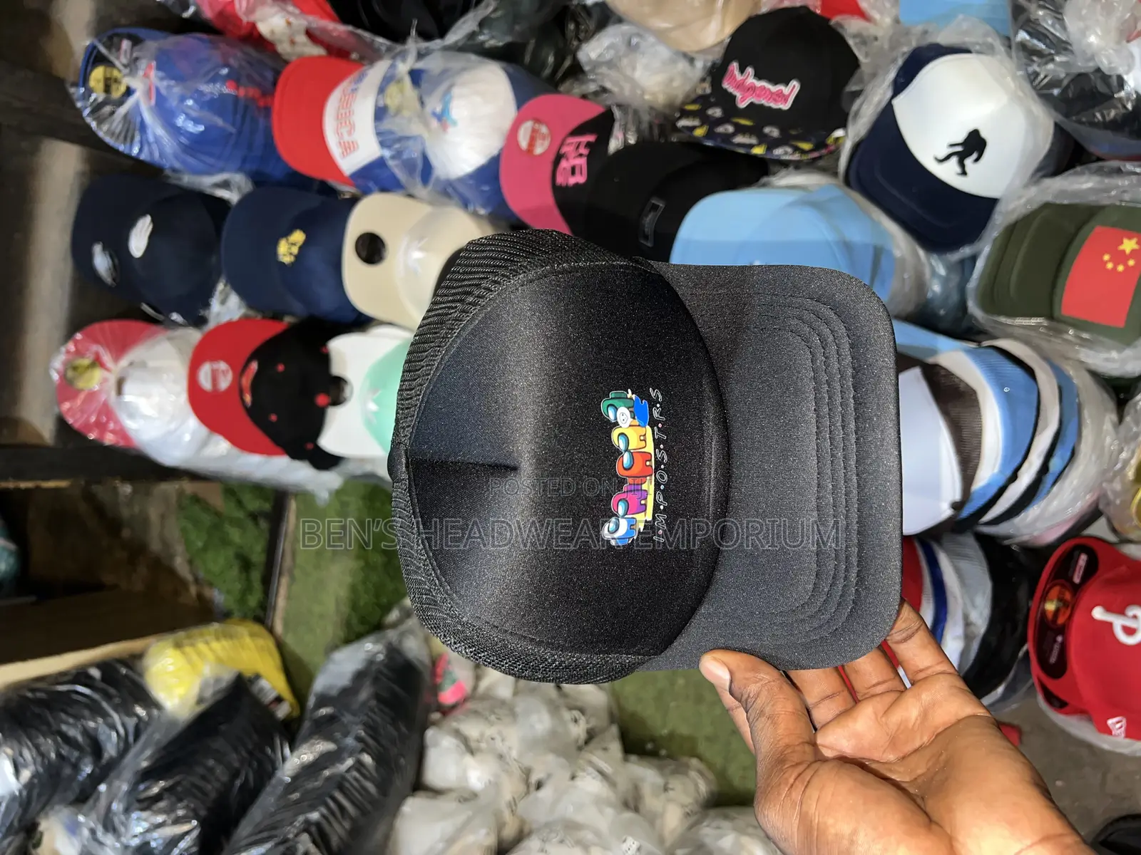 Designs Trucker Cap or Net Cap