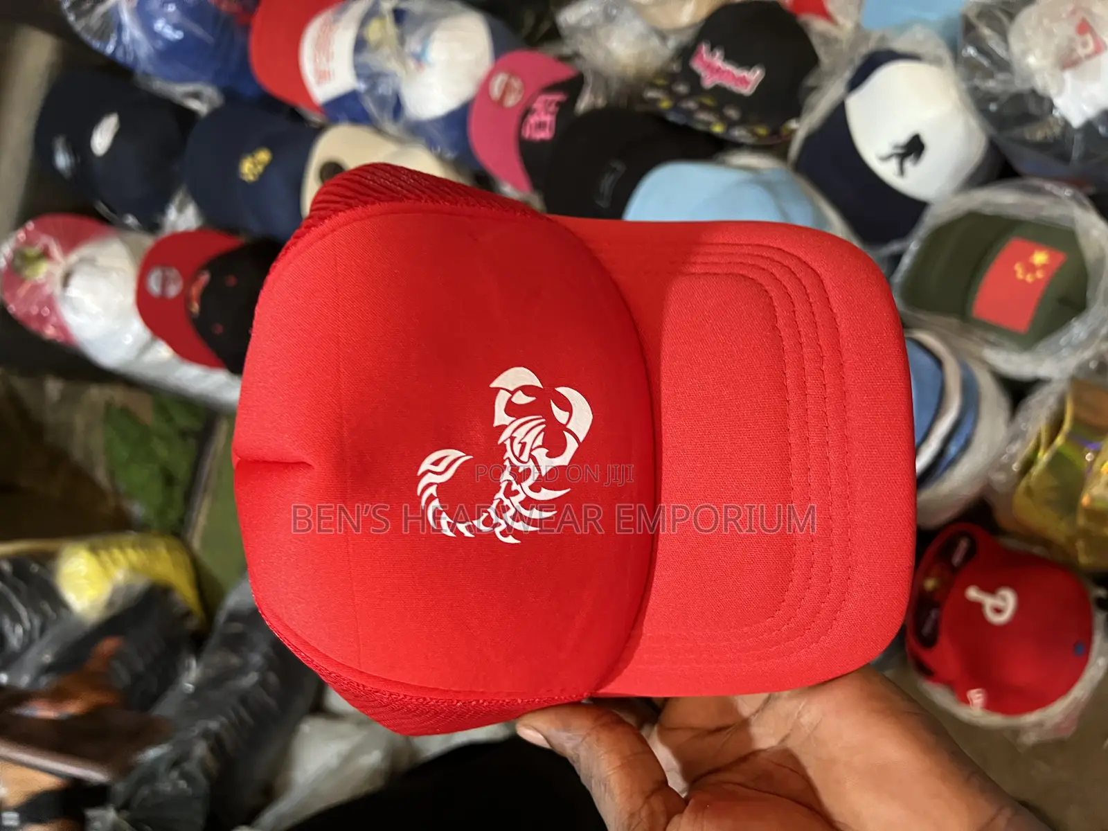 Designs Trucker Cap or Net Cap