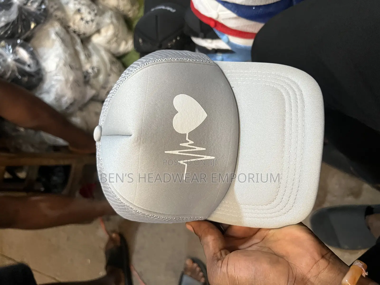 Designs Trucker Cap or Net Cap