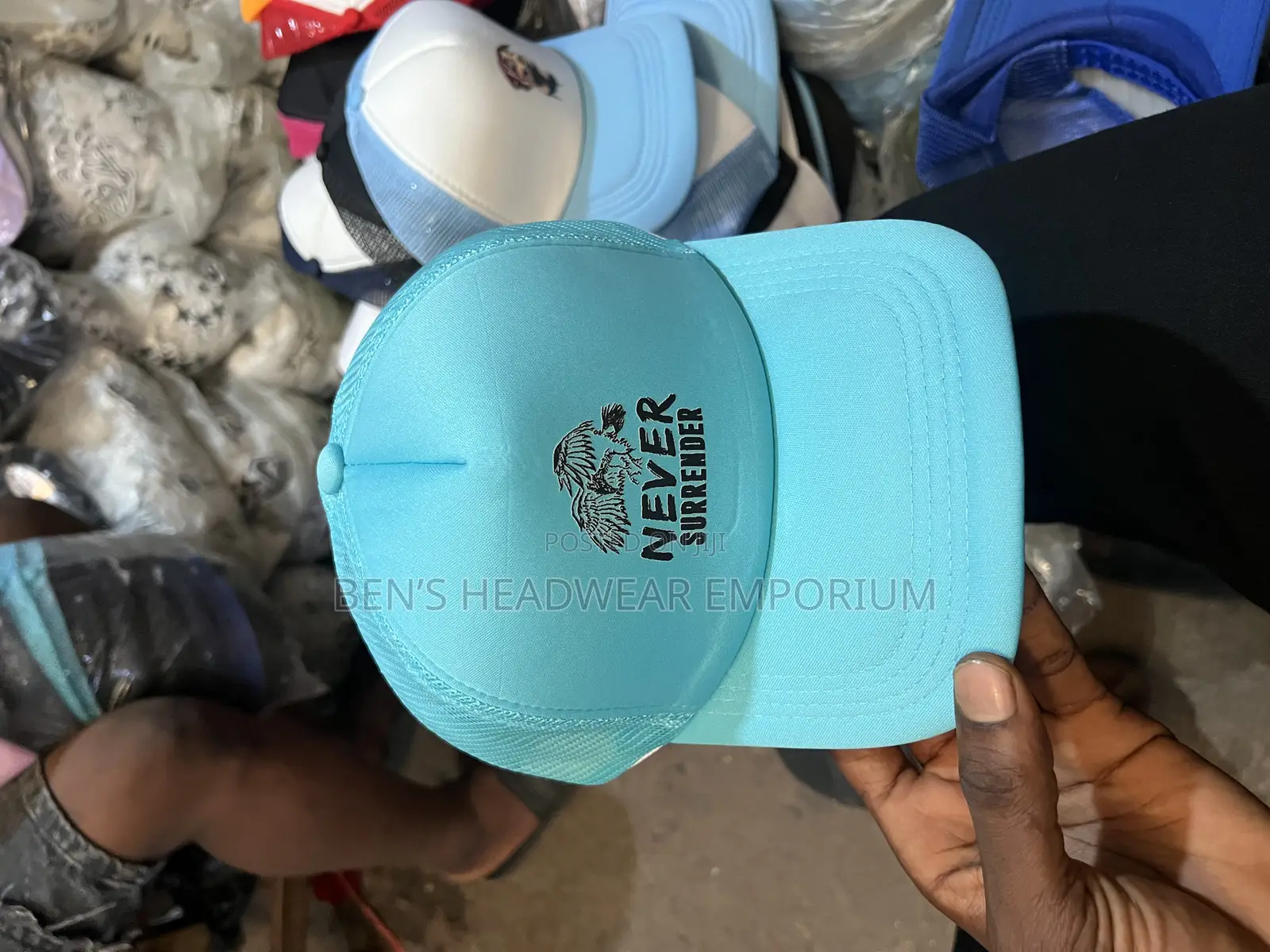 Designs Trucker Cap or Net Cap