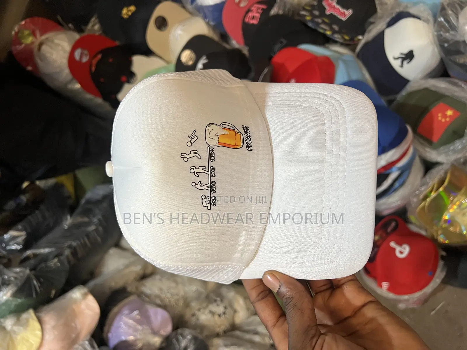 Designs Trucker Cap or Net Cap