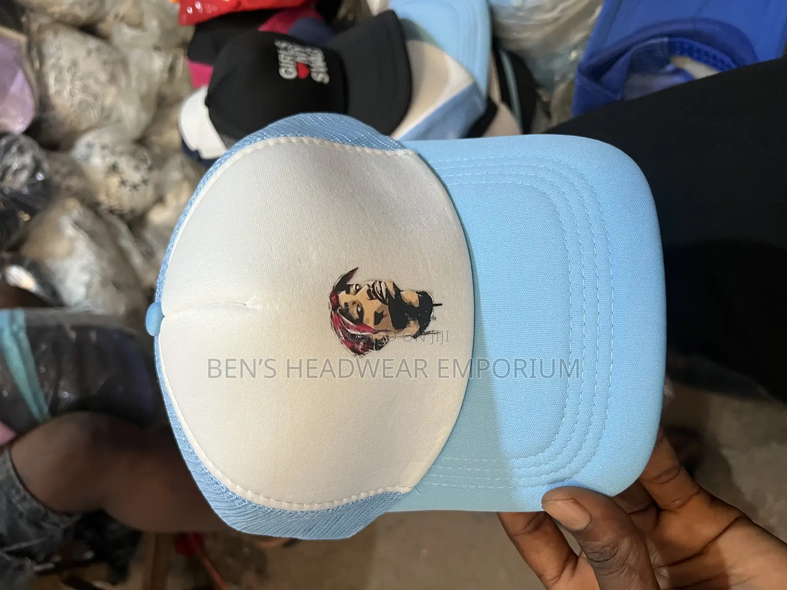 Designs Trucker Cap or Net Cap