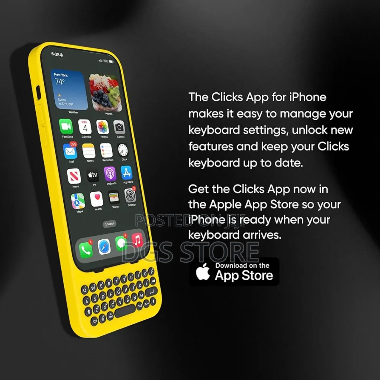 Clicks Creator Keyboard Clavier for iPhone 14 Pro Max