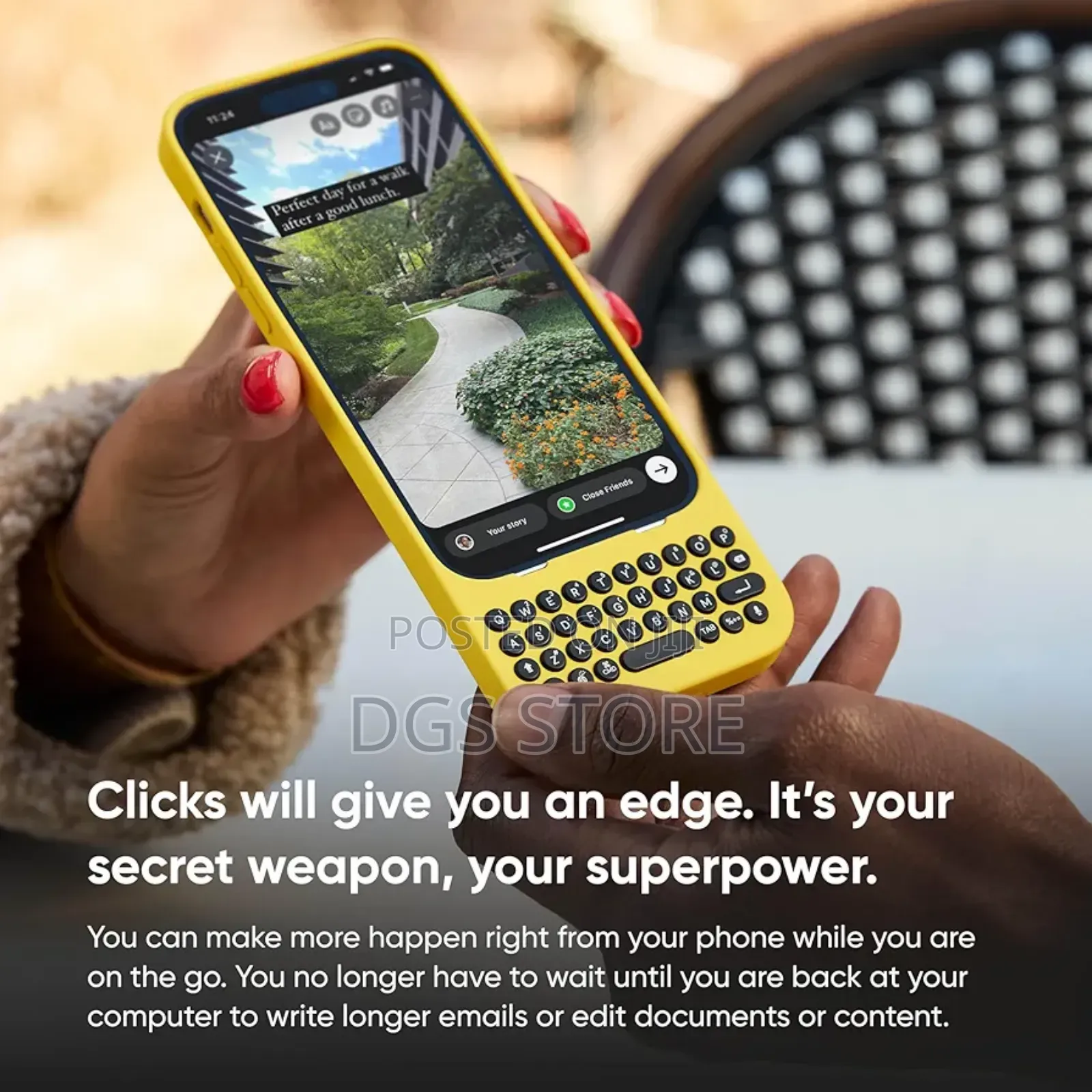 Clicks Creator Keyboard Clavier for iPhone 14 Pro Max