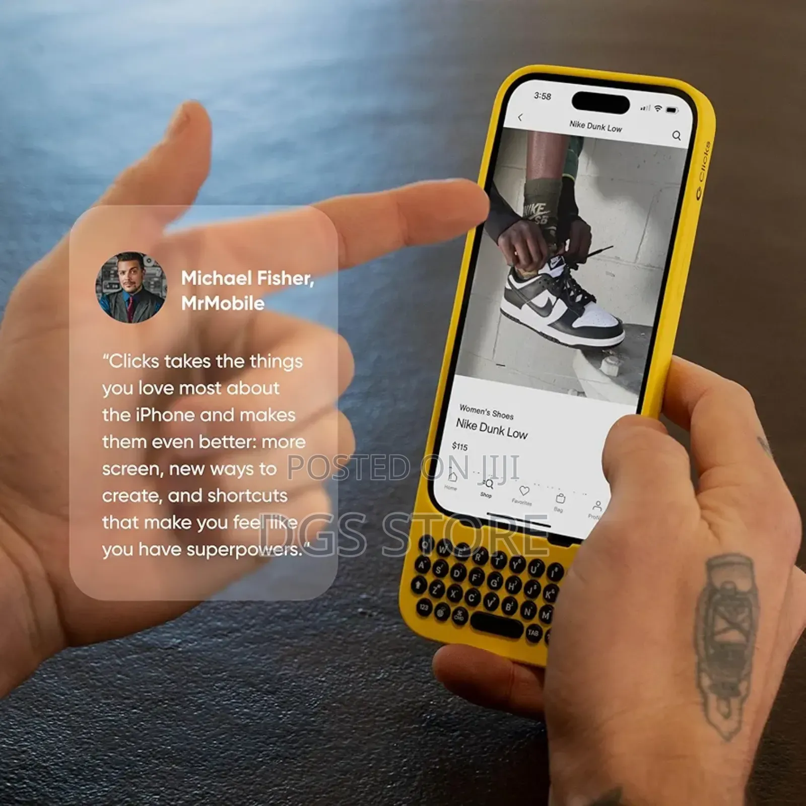Clicks Creator Keyboard Clavier for iPhone 14 Pro Max