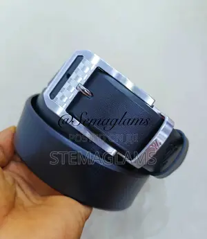 Mont Blanc Italian Buckle Leather Belts