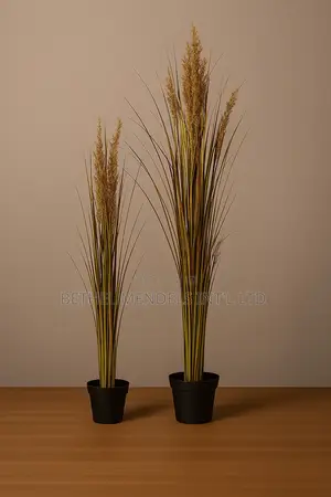 Artificial Reed Plants With Brown Flowers – 90cm & 120cm