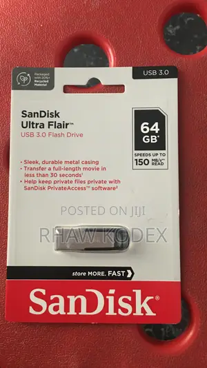 Sandisk Ultra Flair Usb 3.0 64gb Flash Drive 150mb/S