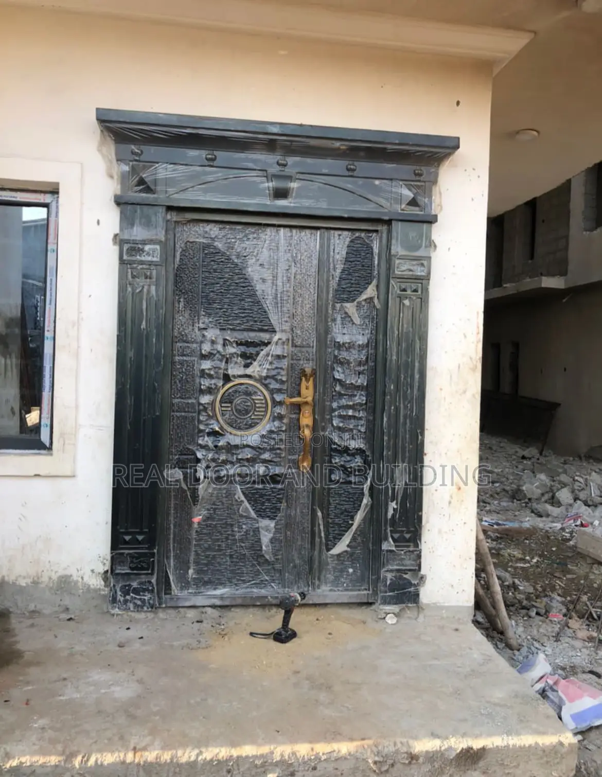 High Quality 4ft X7ft Security Cast Door With Arks.