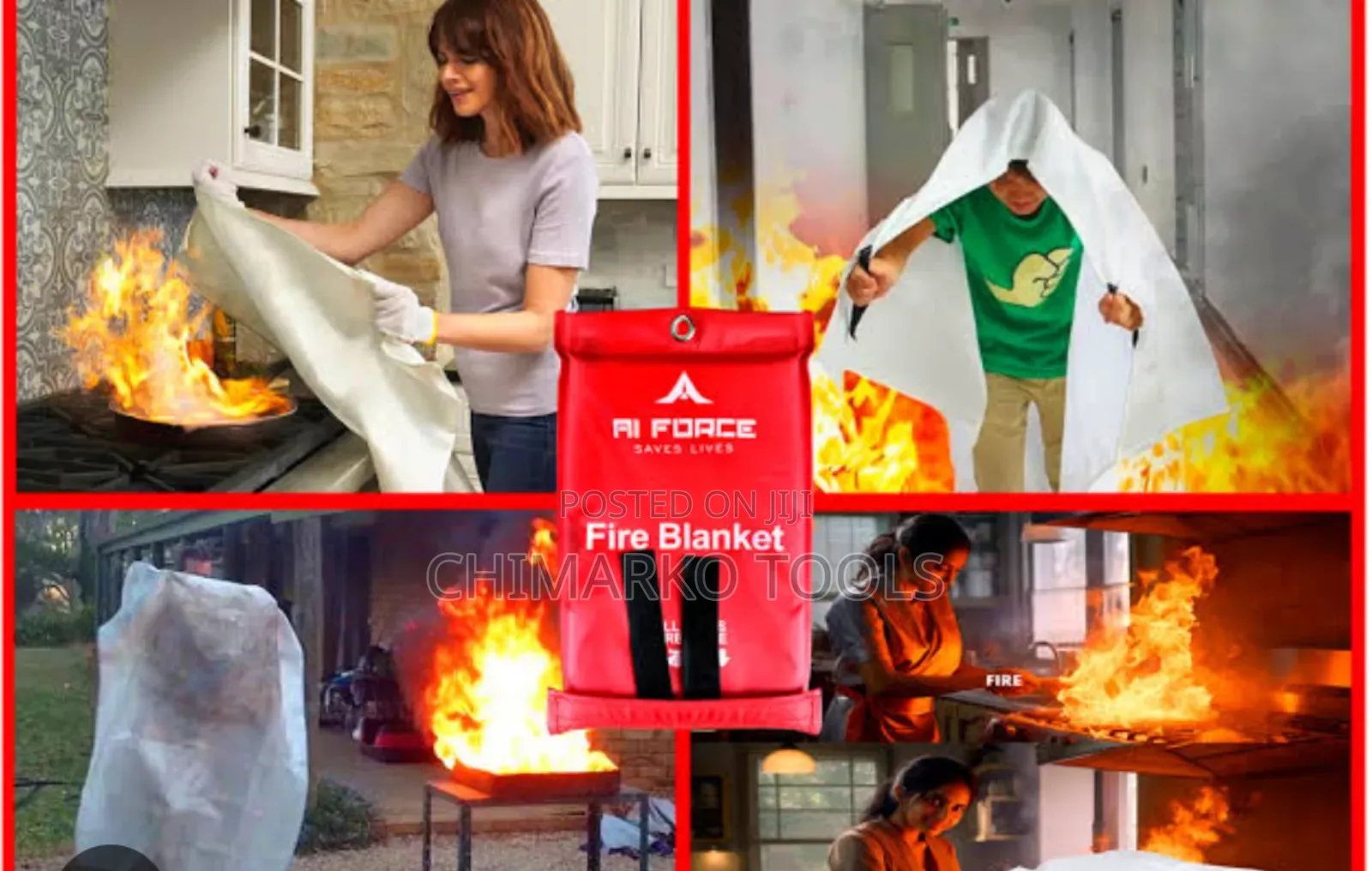 Fire Extinguisher Blanket